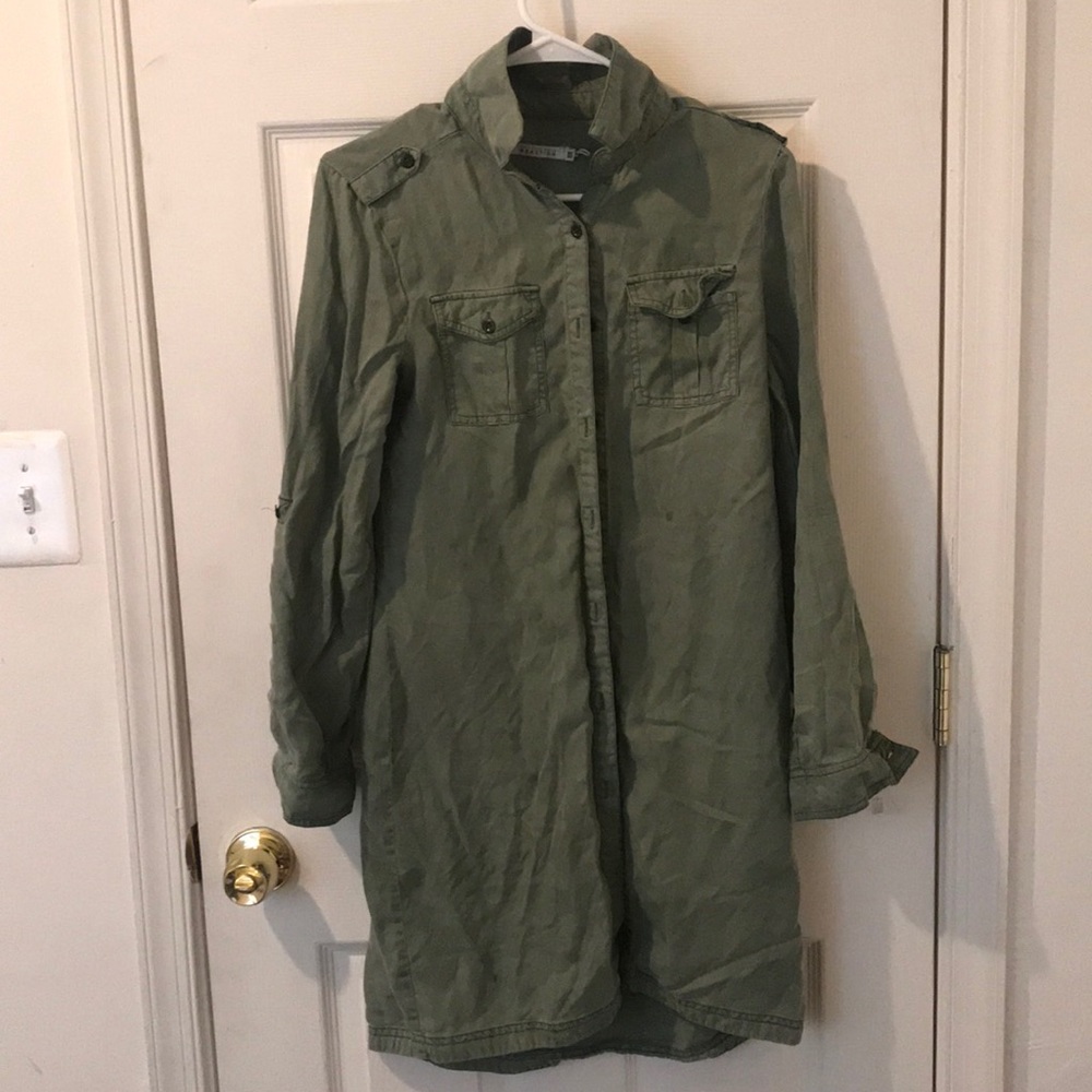 Army Green Dress/Cover up